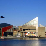 the National Aquarium from the Inner Harbor