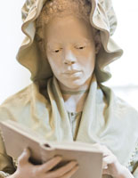 The exhibit Voices of Protest features life-like statues and rare objects. Image courtesy of Julie Sterling Photography.
