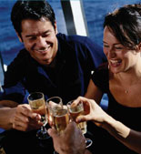Have a festive Bon Voyage toast!