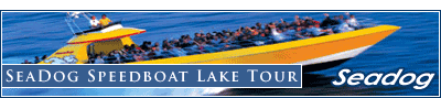 SeaDog Speedboat Lake Tour