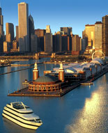 Cruising Past the End of Navy Pier