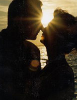 Romantic sunset sail Sebago way!