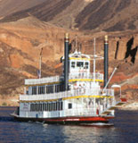 The "Desert Princess" paddle wheeler