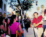 Walking with your tour guide