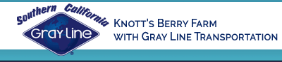Knott's Berry Farm with GrayLine Transportation