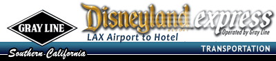 Disneyland Resort Express-LAX Airport to Hotel-One Way Transportation