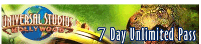 Universal Studios-7 day Unlimited Pass