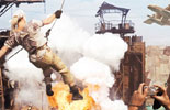 WaterWorld: A tidal wave of explosive and thrilling movie stunt action.