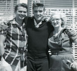 Elvis in his early years with Sam Phillips and Marion Keisker