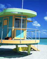 Lifesaving Tower at South Beach