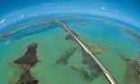 Arial View of the Florida Keys