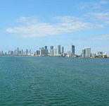 Downtown Miami from Biscayne Bay