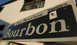 Bourbon Street Sign