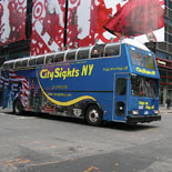 Covered Bus is Used in Winter