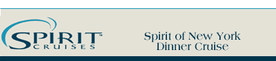 Spirit of New York Dinner Cruise