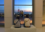 Lookout from the inside and see the city unfold beneath you
