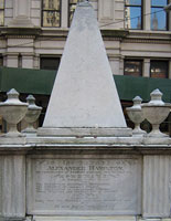 Alexander Hamilton's Grave at Trinity Church