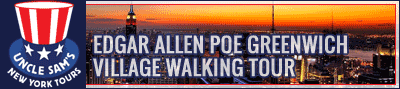 Edgar Allen Poe Greenwich Village Walking Tour