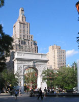 Washington Square Park and Arch