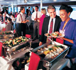 Enjoy a wonderful dinner buffet while cruising around beautiful Philadelphia