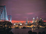 Sunset over Philadelphia