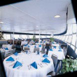 Cabaret Seating on the Lunch Cruise around Philadelphia