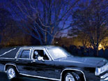 Black hearse meeting spot