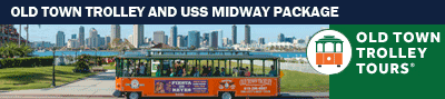 Old Town Trolley and USS Midway