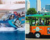 View ''America's Finest City'' on a ''Boat with Wheels with the San Diego Seals Tour. Then, climb onboard the Old Town Trolley and enjoy a two-hour, fun-filled tour! See the best of San Diego on land and sea!