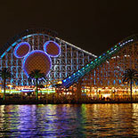 California Adventure Roller Coaster