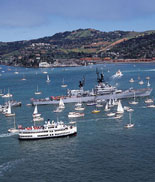 The Hornblower Fleet in the Bay