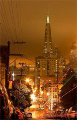 Nob Hill at Night