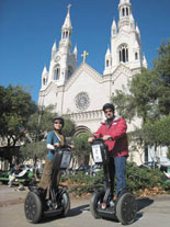 North Beach Washington Square Park with St Peters and Paul Church