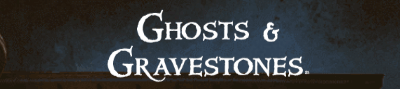 Ghosts & Gravestones - Savannah