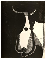 Art pieces from the Fundacion Picasso, Museo Casa Natal of Malaga, Spain