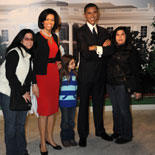 Barack & Michelle Obama with Guests