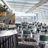 Climate Controlled Glass Atrium Dining Room
