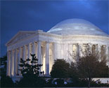 the Jefferson Memorial