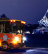 Old Town Trolley at the Iwo Jima Memorial