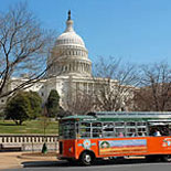 See Washington DC's Attractions on the Old Town Trolley