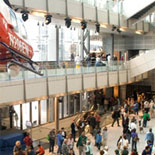The Newseum Atrium
