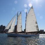 Sail across the city's historic harbor