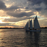 Boston Sunset Sail aboard Schooner Adirondack III