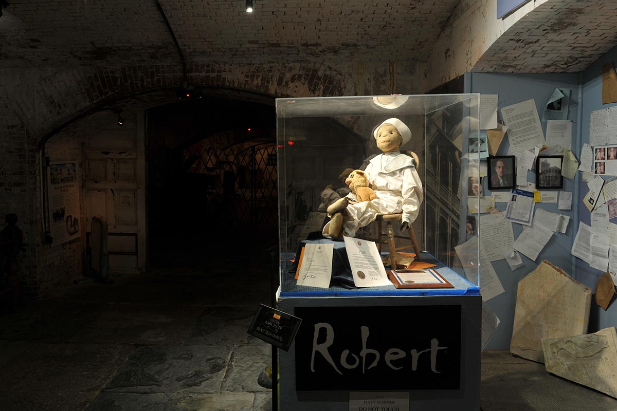 Fort East Martello and Robert the Doll