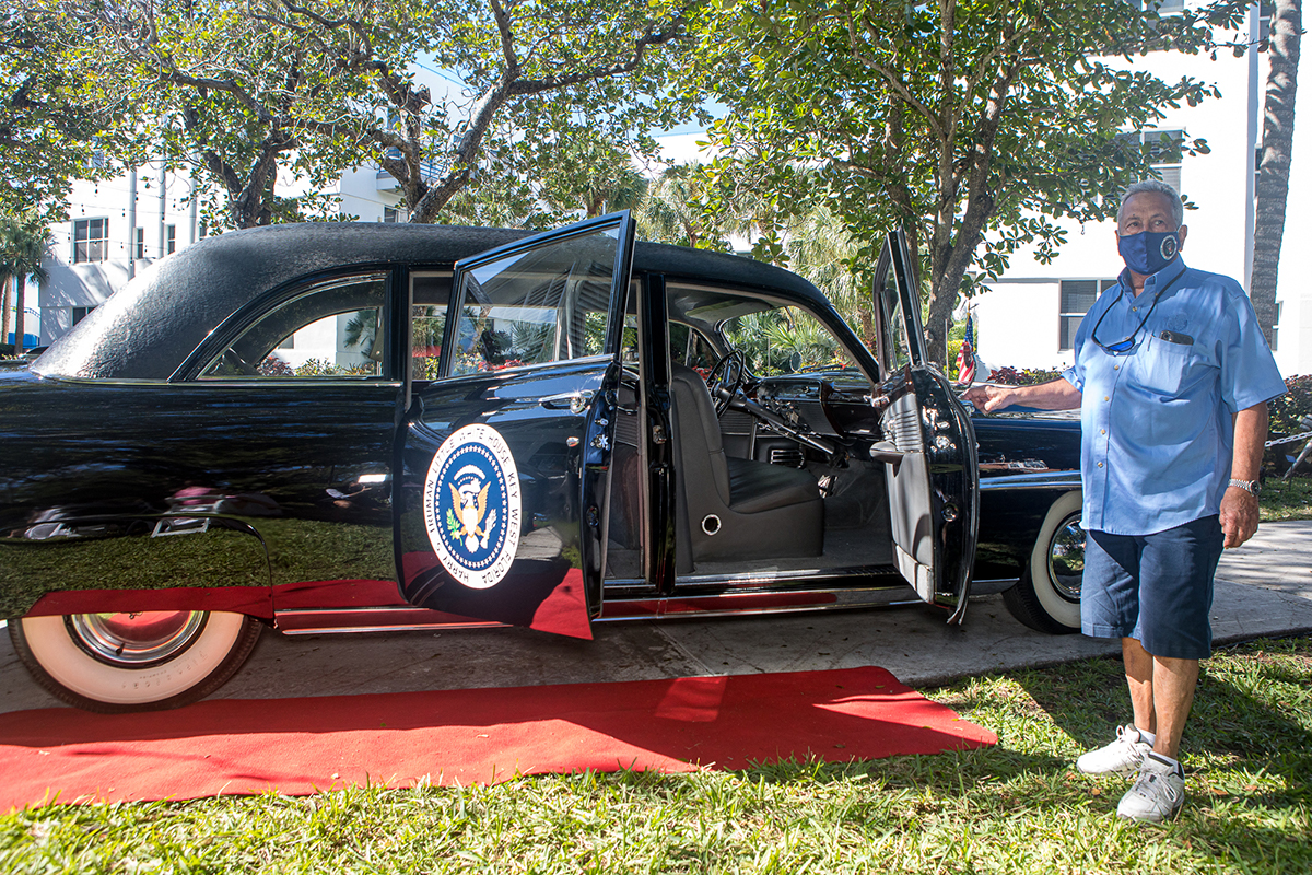 Truman's limo is on display