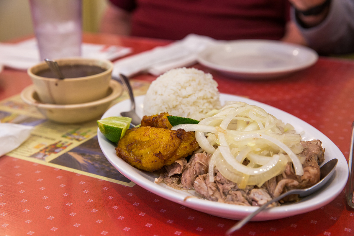 Tastings of authentic dishes like Cuban pork