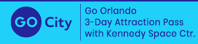 Go Orlando 3-Day Attraction Pass with Kennedy Space Ctr.