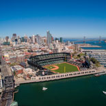 Home of the Giants - It's the only ballpark in America where home runs can be "splash hits."