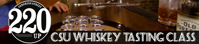 CSU Whiskey Tasting Class