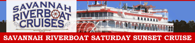 Savannah Riverboat Cruises-Saturday Sunset Cruise
